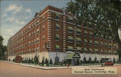 Hotel Continental, Harvard Square Cambridge, MA Postcard Postcard Postcard