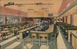 Wolfie's Restaurant & Sandwich Shops Postcard