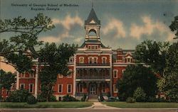 University of Georgia School of Medicine Augusta, GA Postcard Postcard Postcard