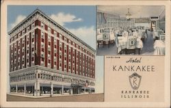 Hotel Kankakee Illinois Postcard Postcard Postcard