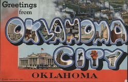 Greetings from Oklahoma City, Oklahoma Postcard