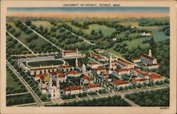 University of Detroit Postcard