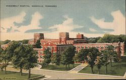 Vanderbilt Hospital Nashville, TN Postcard Postcard Postcard