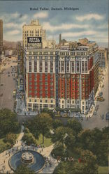 Hotel Tuller Detroit, MI Postcard Postcard Postcard