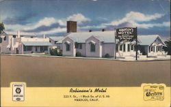 Robinson's Motel Postcard