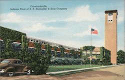 Crawfordsville, Indiana Plant of R.R. Donnelley & Sons Company Postcard