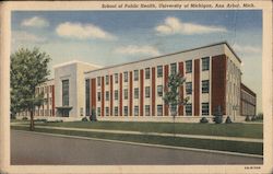 School of Public Health, University of Michigan Postcard