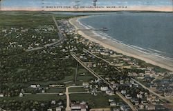 Bird's Eye View, Old Richard Beach Postcard