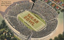 The Sugar Bowl, Tulane Stadium New Orleans, LA Postcard Postcard Postcard