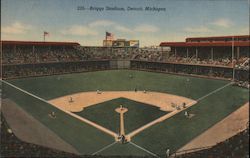 Briggs Stadium Postcard