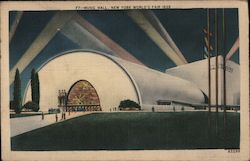 Music Hall - New York World's Fair 1939 Postcard