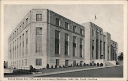 United States Post Office and Government Building Asheville, NC Postcard Postcard Postcard