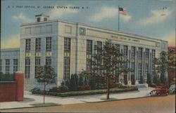 U.S. Post Office, Staten Island Postcard