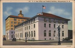 U.S. Post Office and Federal Building Postcard