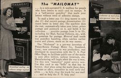 The "Mailomat" Postcard