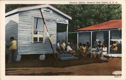 Pitcairn Island, General Post Office, S.P.O. Postcard