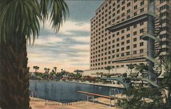 Shamrock Hotel Swimming Pool Houston, TX Postcard Postcard Postcard