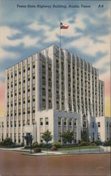 Texas State Highway Building Austin, TX Postcard Postcard Postcard