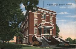 Wilson N. Jones Memorial Hospital Postcard