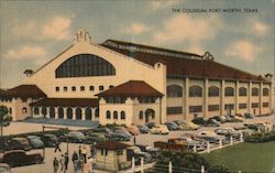 The Coliseum Fort Worth, TX Postcard Postcard Postcard