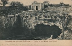 Tombs of the Kings, Inner-Court Jerusalem, Israel Middle East Postcard Postcard Postcard