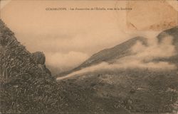 Guadeloupe - Les Fumerolles de L'Echelle, vues de la Soufrière Caribbean Islands Postcard Postcard Postcard