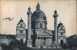 Karlskirche, Wien Postcard