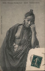 Femme Arabe Nude Sudan Africa Postcard Postcard Postcard