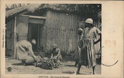 Merchand de Bananes Anjouan, Anjouan Postcard Postcard Postcard