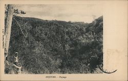 Anjouan - Paysage Africa Postcard Postcard Postcard