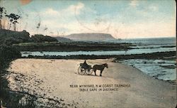 Near Wynyard, N.W.Coast Tasmania, Table Cape in distance Australia Postcard Postcard Postcard