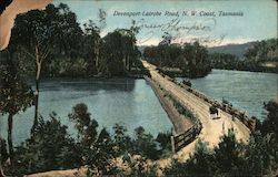 Devonport-Latrobe Road, N. W. Coast Tasmania Australia Postcard Postcard Postcard