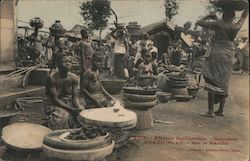 Afrique Occidentale - Dahomey, Porto Novo - Sur le Marche Benin Postcard Postcard Postcard