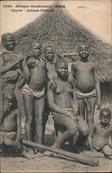 Afrique Occidentale - Senegal -Cayor - Jeunes Cereres Postcard Postcard Postcard