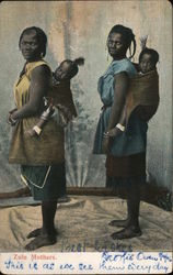 Zulu Mothers South Africa Postcard Postcard Postcard