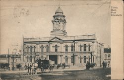 View of Town Hall Port Elizabeth, South Africa Postcard Postcard Postcard