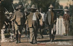 Dinizulu en route for Maritzburg under arrest South Africa Postcard Postcard Postcard