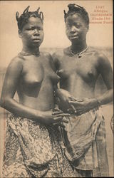 Afrique Occidentale - Etude, Nude Postcard