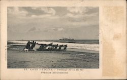 Passage de la Barre. Premier Mouvement Postcard