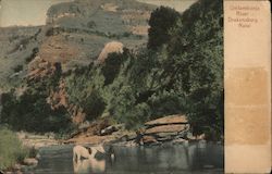 Umlambonja River Drakensburg Natal South Africa Postcard Postcard Postcard