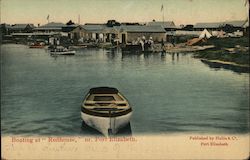 Boating at "Redhouse", near Port Elizabeth Australia Postcard Postcard Postcard