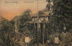 Dajak Tribe, Dutch Borneo Indonesia Southeast Asia Postcard Postcard Postcard