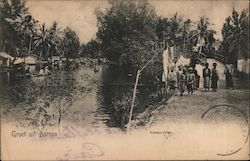 Greetings from Borneo - Kween River Borneo (Indonesia) Southeast Asia Postcard Postcard Postcard