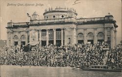 Bathing Ghat, Howrah Bridge Postcard