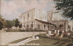 View of mount Lavinia Hotel from the Terrace Postcard