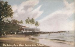 The Bathing Place, Mount Lavinia Hotel colombo Postcard