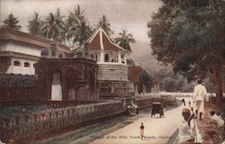 Temple of the Holy Tooth, Kandy Ceylon Postcard