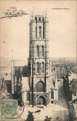 Gand Cathedrale St.Bavon Postcard