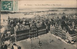 View of the Grand Palace and Bas-Escaut Postcard