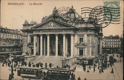 Bruxelles - La Bourse Postcard